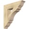 Ekena Millwork Olympic Traditional Rough Sawn Bracket, Douglas Fir, 6"W x 28"D x 28"H BKT06X28X28OLY01RDF - alternate 1